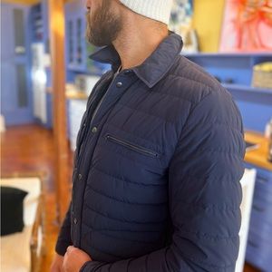 Vince down filled quilted puffer jacket